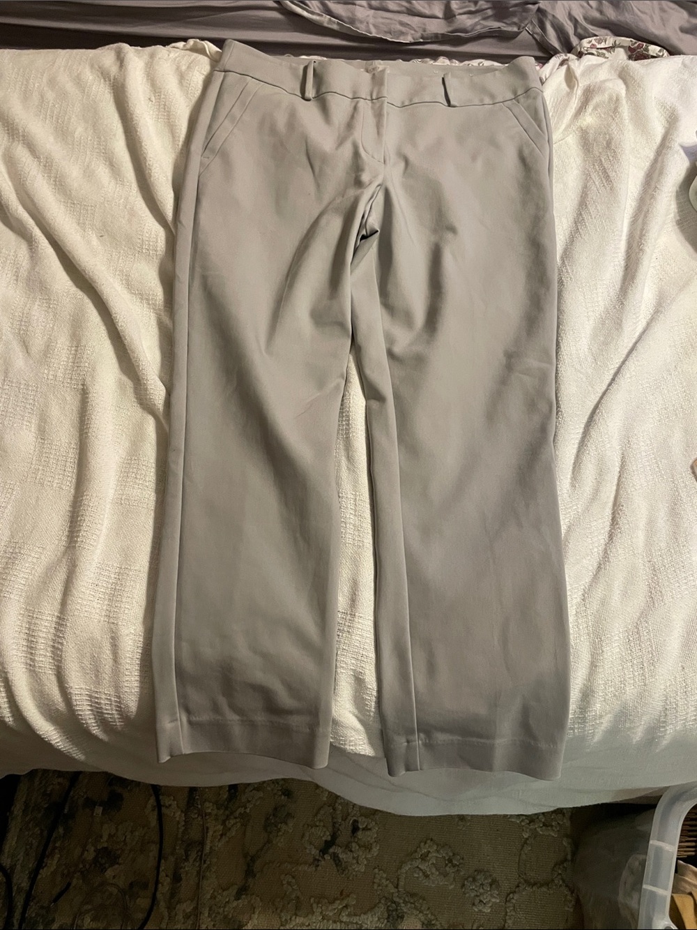 LOFT Light Gray Women's Dress Pants